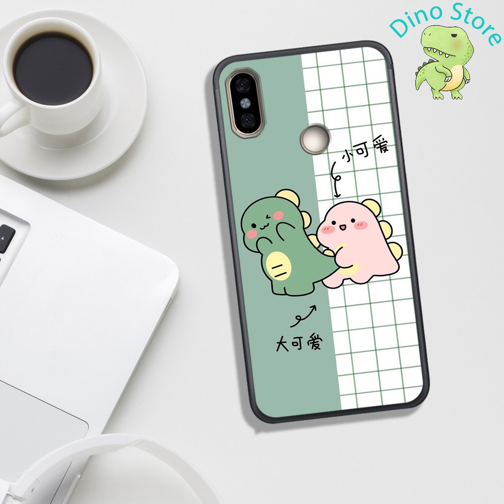 ỐP LƯNG XIAOMI REMID NOTE 5/5 PRO/NOTE 6/6 PRO  ,  IN HÌNH KHỦNG LONG NGỘ NGHĨNH VÀ CUTE