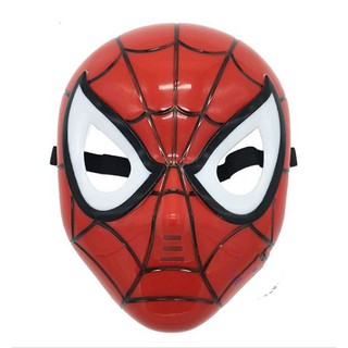 Đồ chơi mặt nạ người nhện Spider Man dùng pin có nhạc đèn