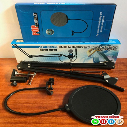 Combo Mic Thu Âm AT100( Hoa Vinh) Sound Card HF-5000 Pro Max II Auto Tune và Full phụ kiện