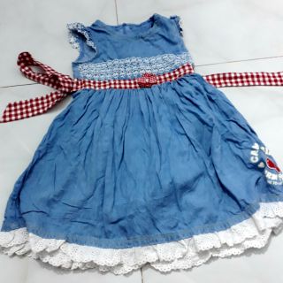Váy jean cho bé ruby