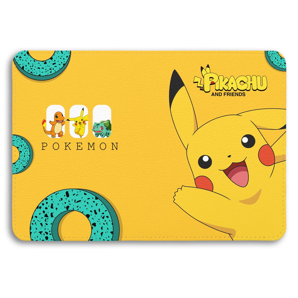 Bao Da Hộ Chiếu - Ví Đựng Passport Du Lịch ( in tên cá nhân ) Pikachu - Pokemon - PPT197 STORMBREAKER