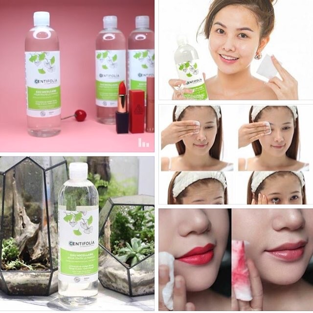 Nước Tẩy Trang Rau Má Centifolia Eau Micellaire 500ml