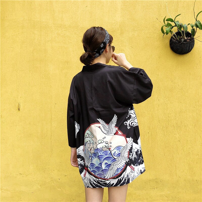 Áo Khoác Kimono Phong Cách Nhật Bản Cho Nữ | BigBuy360 - bigbuy360.vn