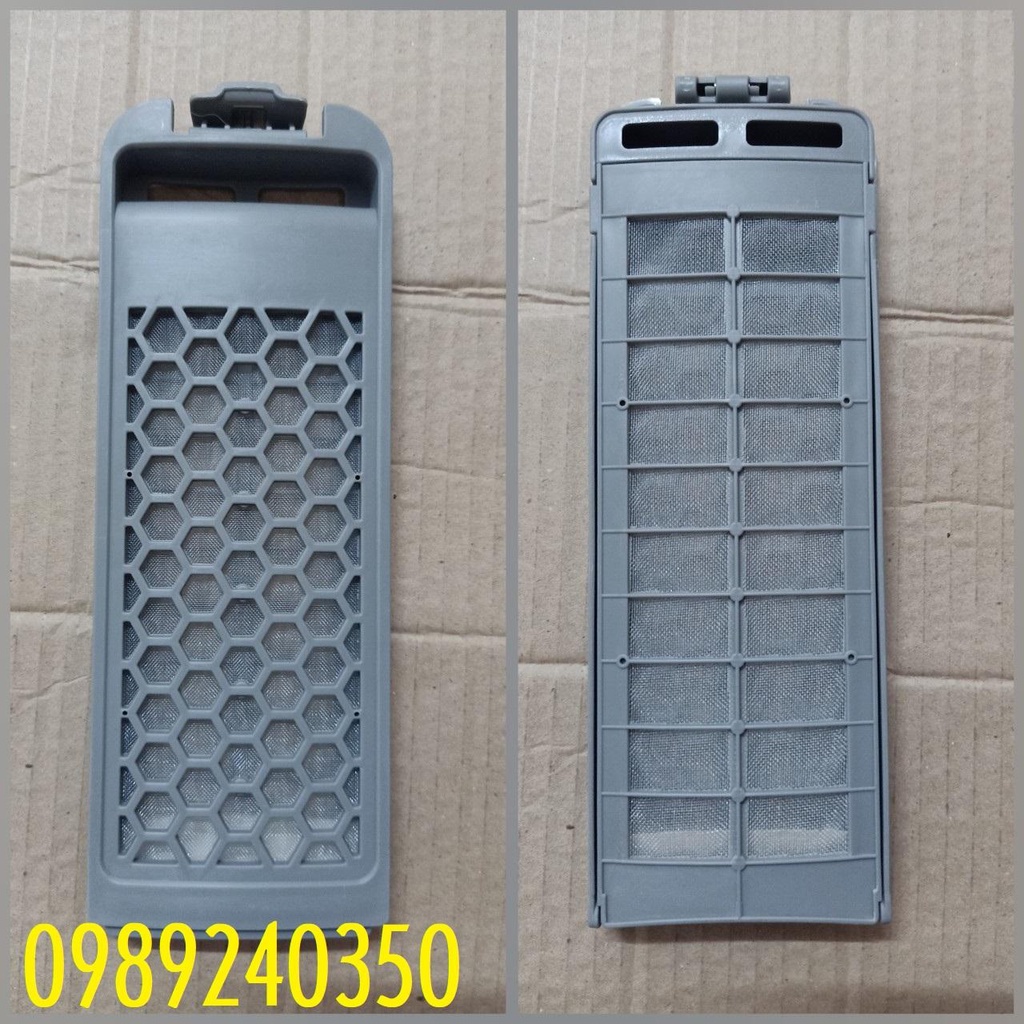 Lọc rác nhựa máy giặt cửa trên, lồng đứng 8,4cm X 24,3cm