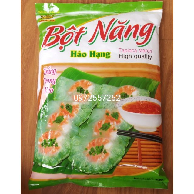 Bột năng làm bánh bột lọc, trân châu trà sữa...Tài ký, Thành phát 400gr