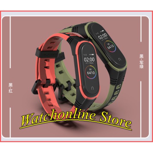 Dây đeo thay thế Mijobs dành cho Xiaomi Miband 3/4/5