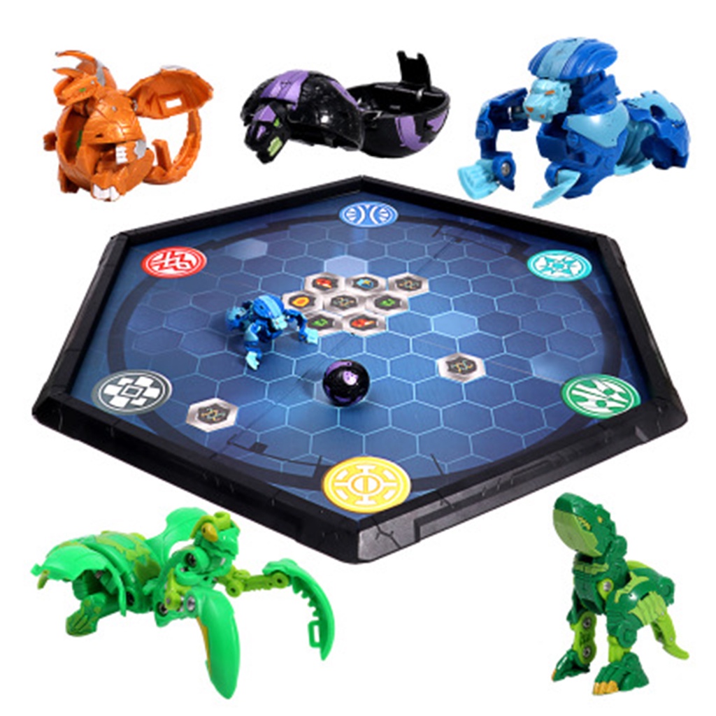 Mô hình nhân vật Bakugan dễ thương trang trí
