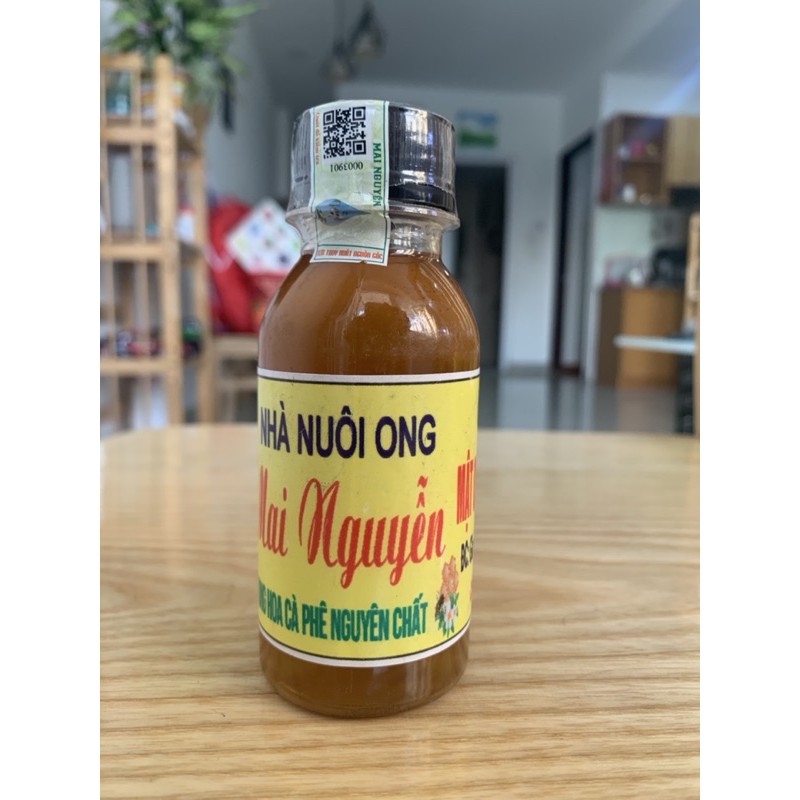 Mật Ong 100ML Cao Cấp🍁 Siêu Ngon🍁Mật Ong Chúa Cà Phê Thơm Ngon Nguyên Chất,Mật Ong Cafe Không Pha Trộn Nguyên Chất