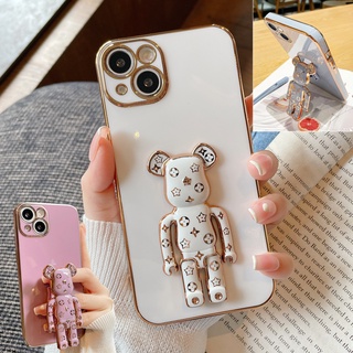ốp iphone Ốp Điện Thoại Dẻo Góc Vuông Có Giá Đỡ Hình Gấu Trúc Cho iphone 13 Pro Max mini SE 12 Pro Max iphone 11 XSmax X XS XR 7P/8P