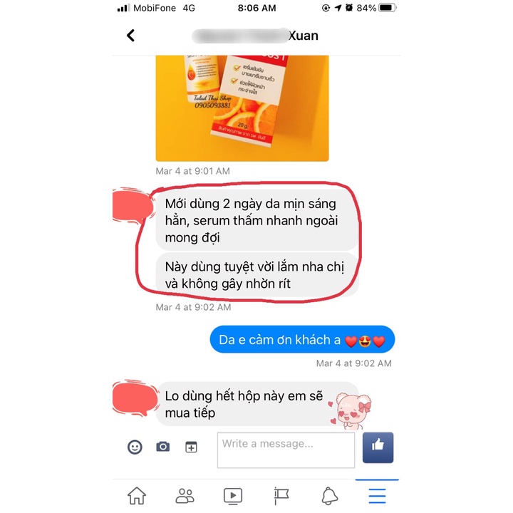 Serum Vit C Thái Lan Dưỡng Trắng Da Mặt Tinh Chất Serum Vitamin C Thái Lan Cấp Ẩm Sáng Da Mặt Serum Giảm Mờ Thâm Mụn