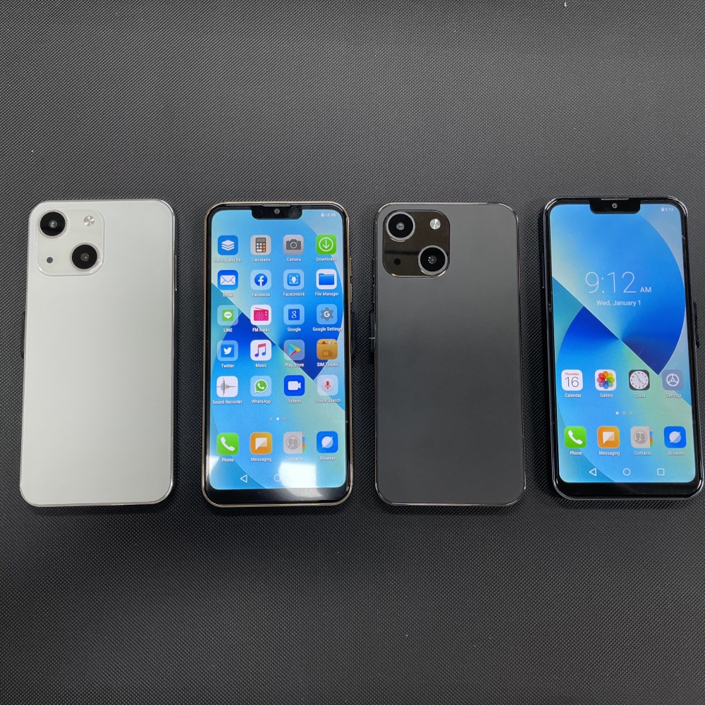 Điện thoại thông minh nhận dạng vân tay toàn màn hình lớn i13pro8 + 256GB mới Hệ điều hành Android