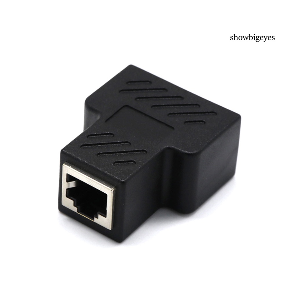 Bộ Chia Mạng Lan Ved--1 Sang 2 Cổng Cat5 / 6 / 7 Rj45