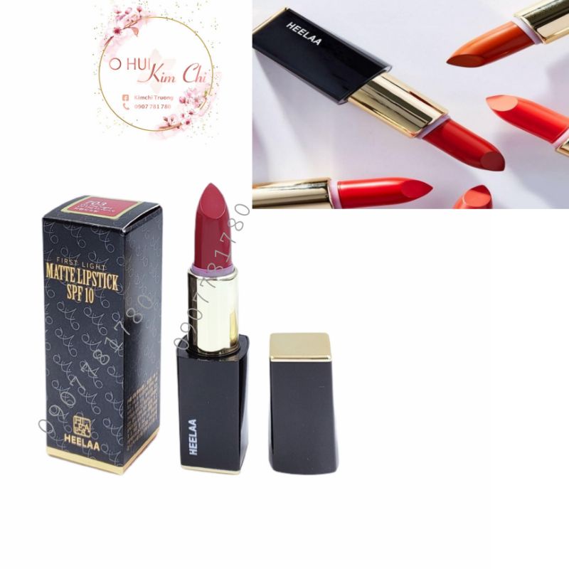 ] Son lì nhiều dưỡng heelaa lên màu đẹp chuẩn,bền màu,lâu trôi