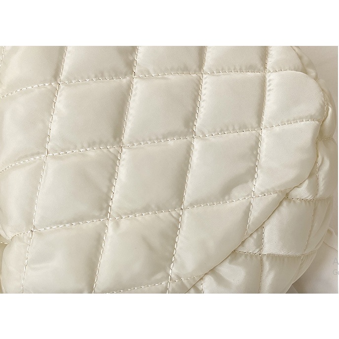 Túi xách HCRS - TX01 hàng loại 1 Quảng Châu đeo vai cỡ lớn bằng cotton họa tiết kẻ sọc nhiều màu thời trang mùa đông
