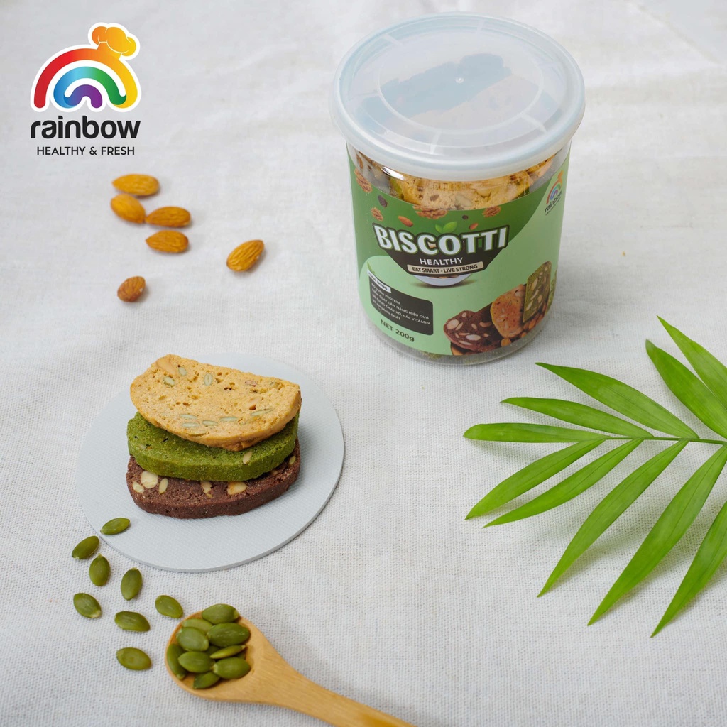 Bánh biscotti mix 3 vị 200gr
