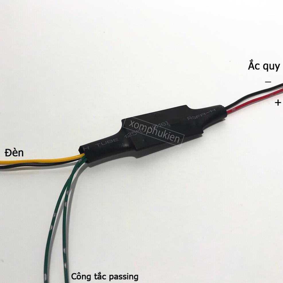 MẠCH PASSING 3S KÈM CÔNG TẮC LẮP CÁC ĐÈN TRỢ SÁNG &lt;ĐÈN SÁNG VẪN PASING NHÁY ĐÈN&gt;