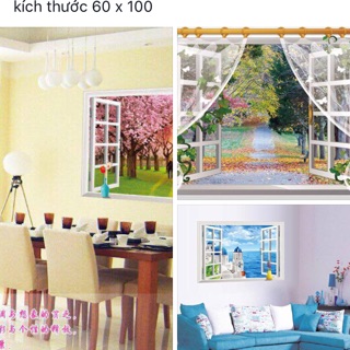 Tranh dán tường 3D