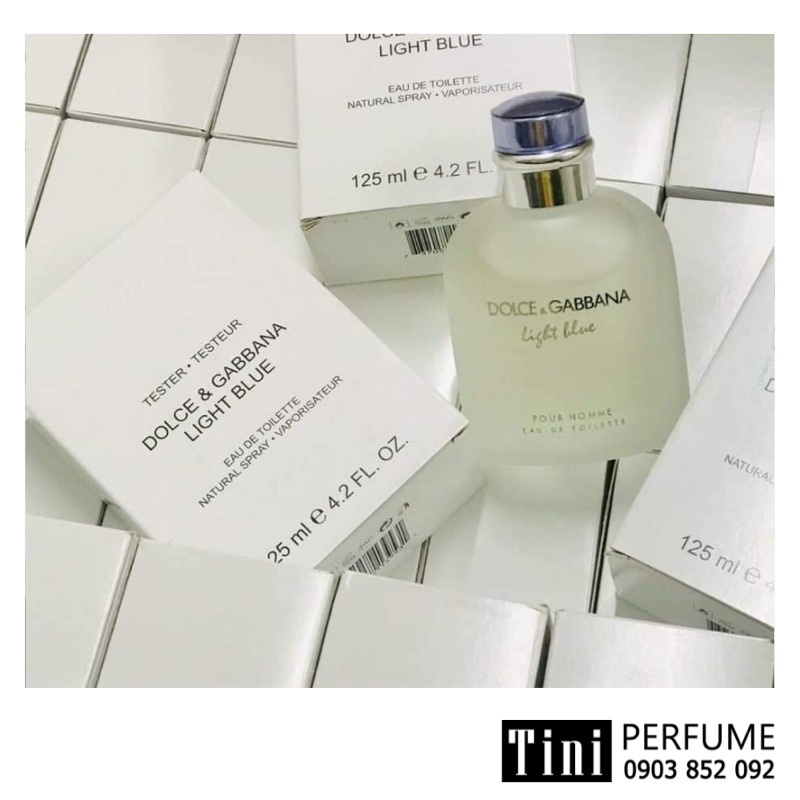 Nước hoa DG Light Blue Pour Homme edt tester 125ml | BigBuy360 - bigbuy360.vn