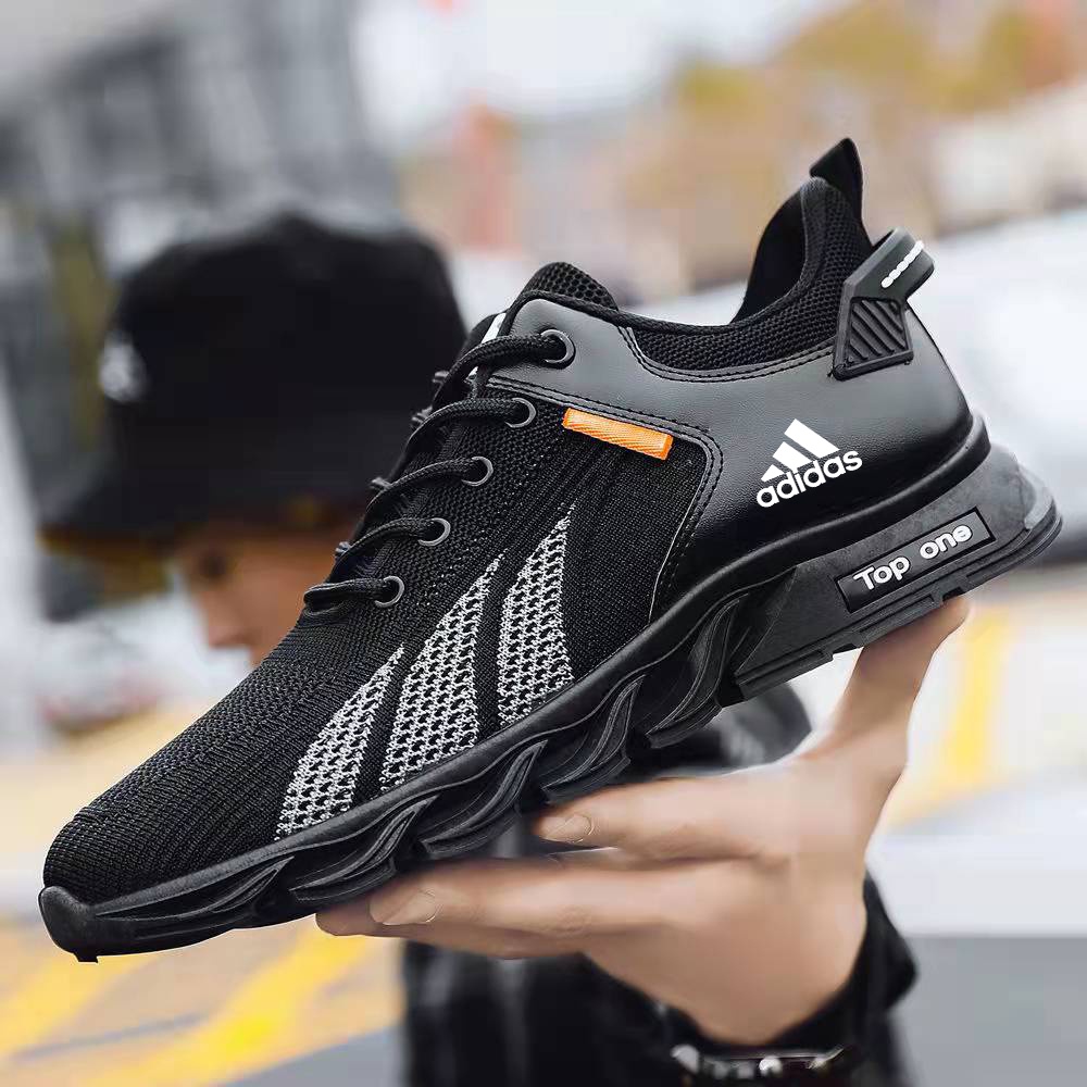 Giày Thể Thao Chạy Bộ Mùa Hè Cho Nam Kasut Lari Kasual Size 38-45