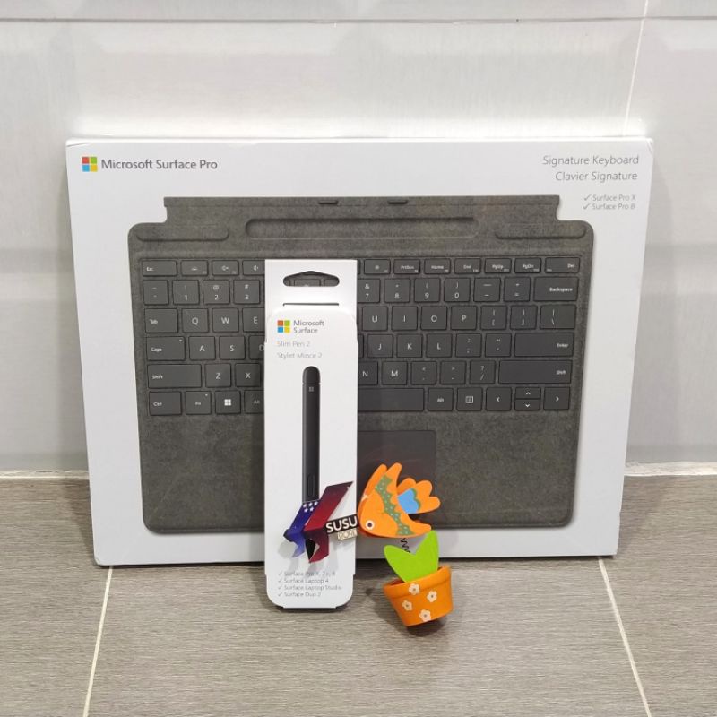 Combo bàn phím Surface Pro 8 - Surface Pro 9 - Surface Pro X kèm Slim Pen 2 , NEW SEAL , Đủ màu