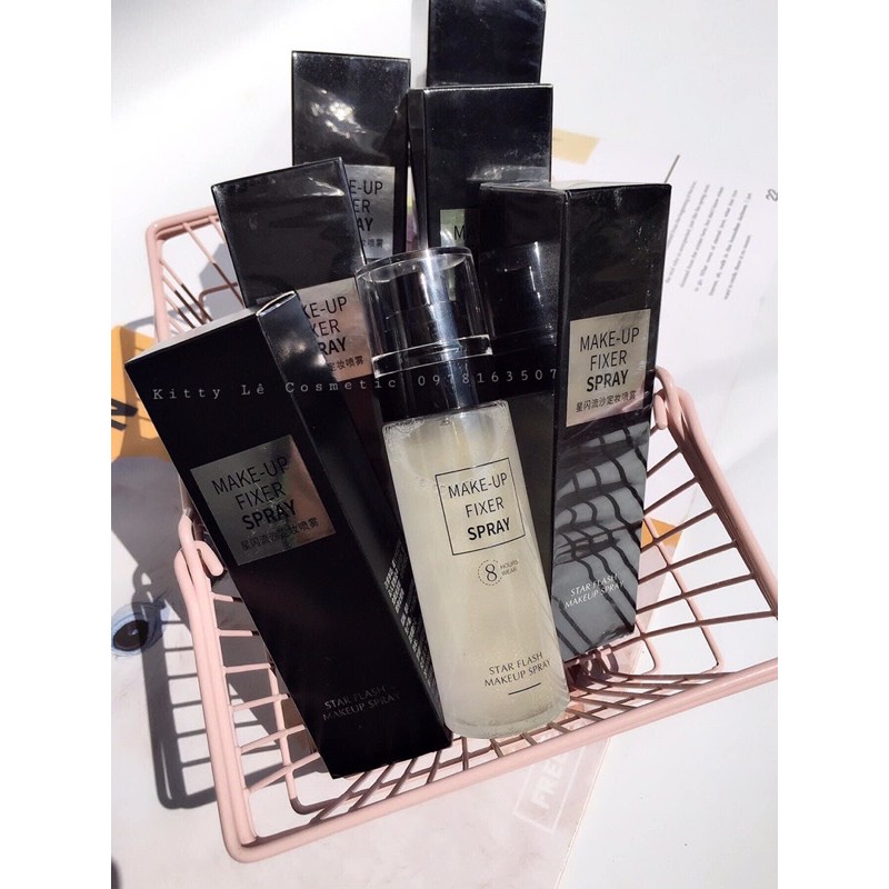 XỊT KHOÁ NỀN & BẮT SÁNG CĂNG BÓNG LỚP MAKEUP SUỐT 8 TIẾNG SPRAY | BigBuy360 - bigbuy360.vn