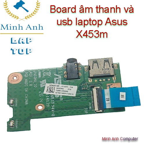 Bo âm thanh và usb laptop Asus X453m