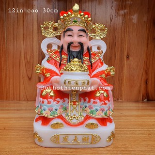 (Hàng nhập )Ông thần tiền đá mẫu mới cao 35cm ( hàng loại 1 rẻ nhất thị trường ) không so sánh hàng nhái