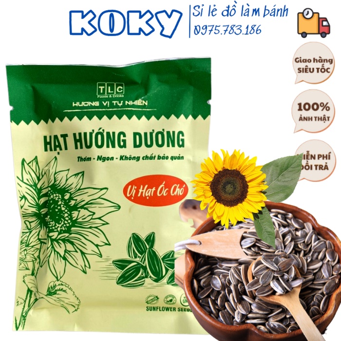 Hạt Hướng Dương vị MỘC, vị DỪA, vị ÓC CHÓ