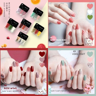 Bộ 3 sơn móng tay màu kẹo xinh xắn