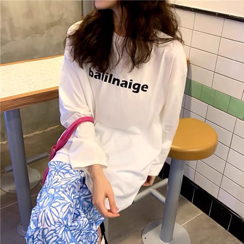 Áo thun dài tay nam nữ, áo phông dài tay unisex form rộng chất cotton dày đẹp in hình BALI