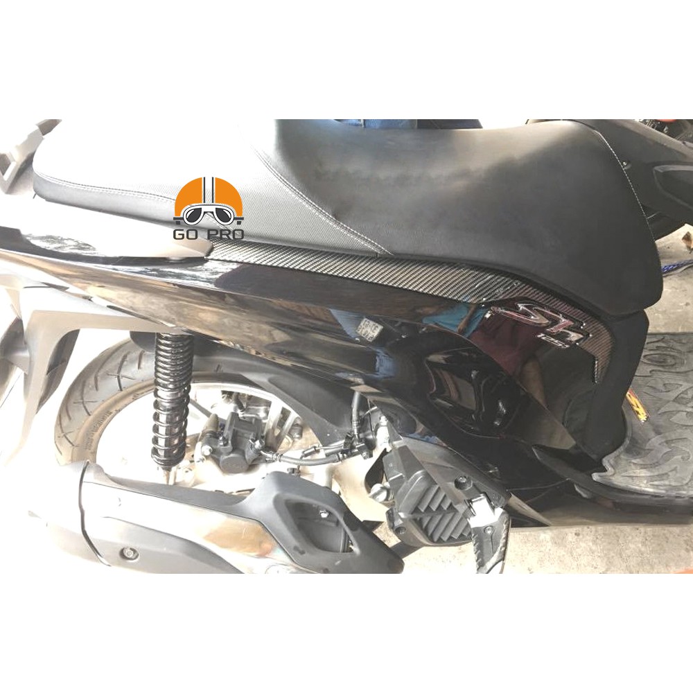 [Mã LIFEAUMAY giảm 10% tối đa 30k đơn 150k] [CHÍNH HÃNG] Ốp Hông Nẹp Sườn SH 2017 - 2019 Nhựa Xi