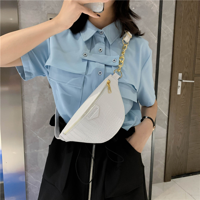 Túi đeo hông IELGY giả da cá sấu thời trang nữ tính 100