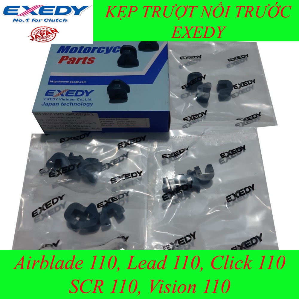 Kẹp trượt nồi trước xe  Airblade 110, Lead 110, Click 110, SCR 110, Vision 110 Japan
