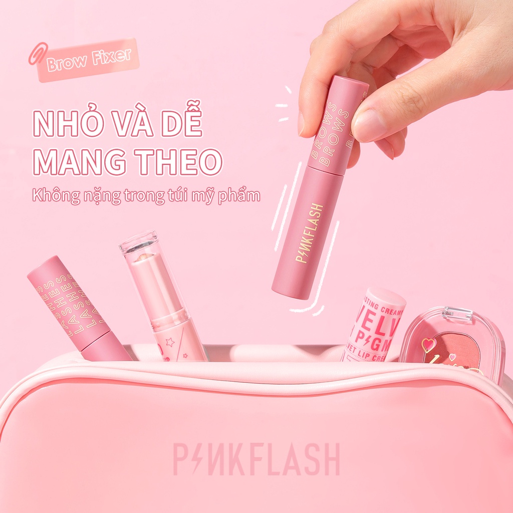 Gel định hình lông mày ba chiều tự nhiên PINKFLASH lâu trôi không bết dính kích thước dễ mang theo đa công dụng 30g | BigBuy360 - bigbuy360.vn