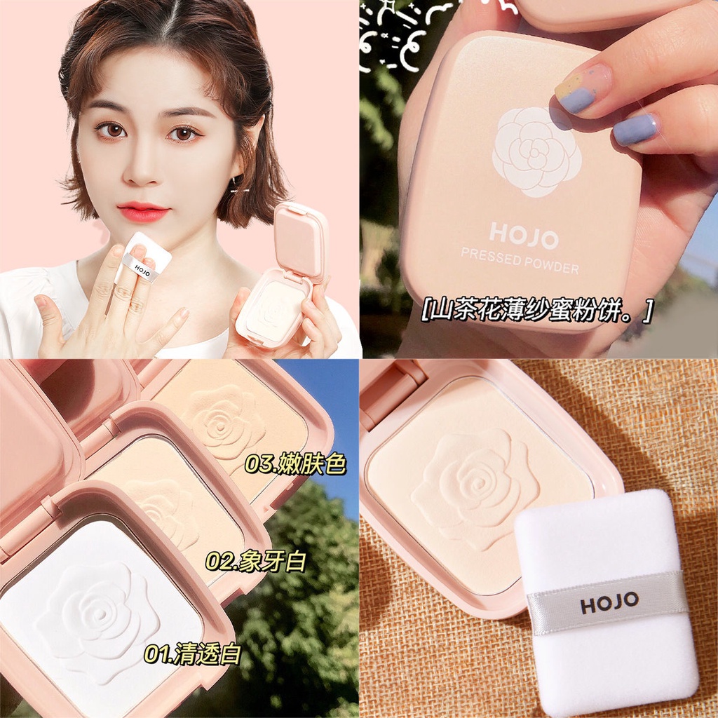 Phấn phủ dạng bột HOJO che khuyết điểm kháng nước lâu trôi và kiểm soát dầu | BigBuy360 - bigbuy360.vn