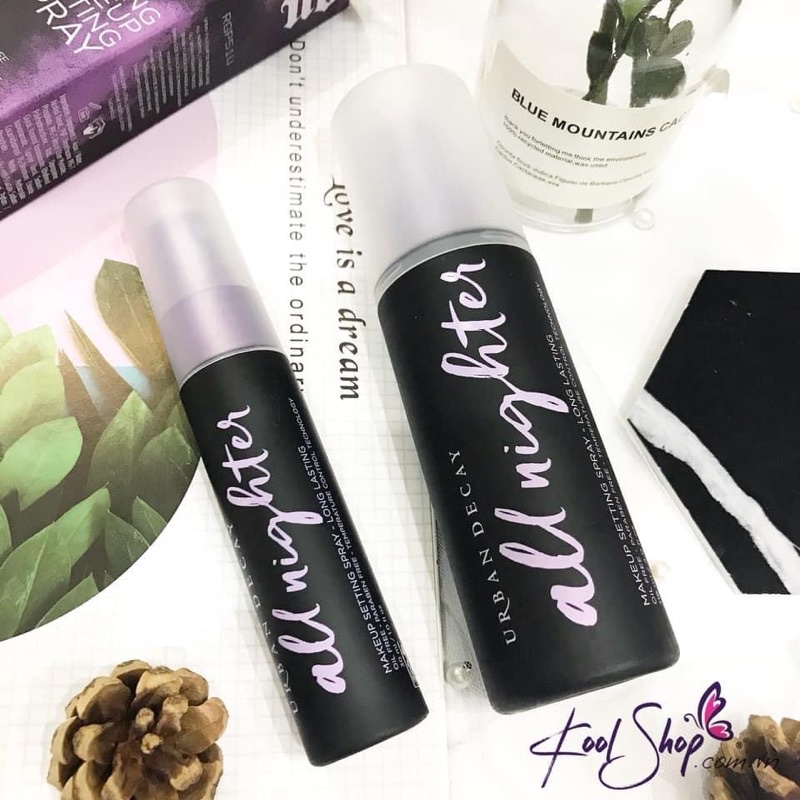 💕 Xịt khoá lớp trang điểm Urban Decay All Nighter Makeup Setting Spray 💕