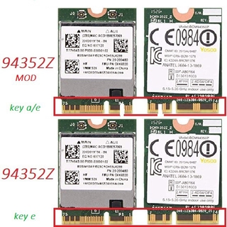 Card wifi máy tính Hackintosh BCM94352Z - DW1560 Broadcom ( Chuẩn M.2 - NGFF )