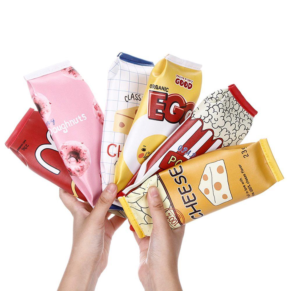 Túi Đựng Bút Chì Mềm Mại Hình Gói Snack Độc Đáo Cho Học Sinh