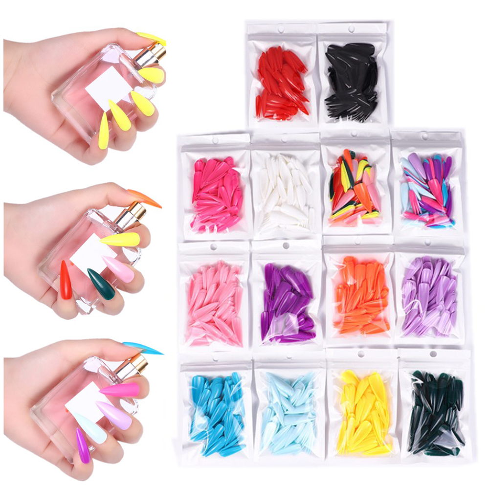 Set 100 Móng Tay Giả Thời Trang