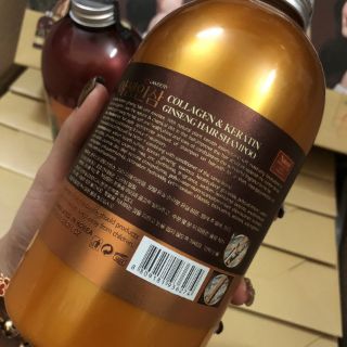 CẶP DẦU GỘI XẢ LANBERY CỦ SÂM HÀN QUỐC 800ML