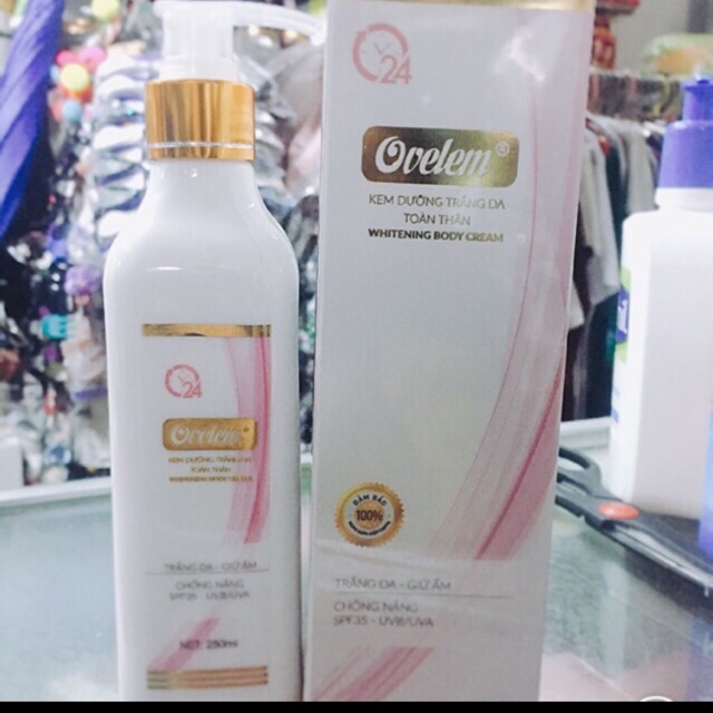 Kem trắng da Ovelem mẫu mới