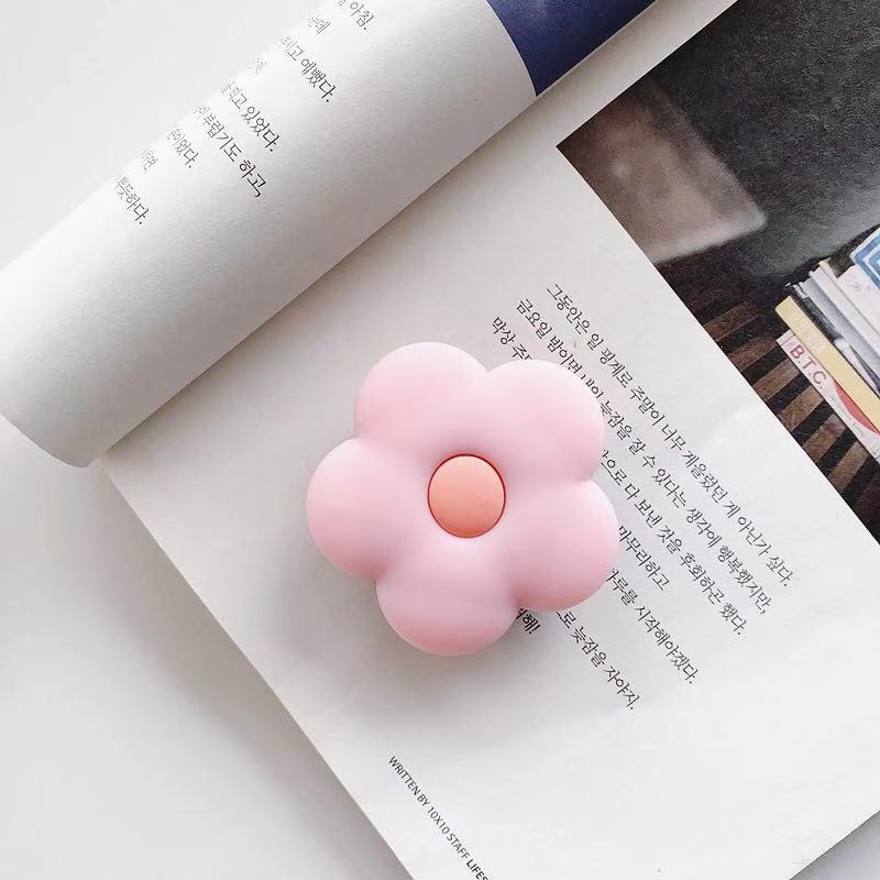 Giá đỡ điện thoại họa tiết hoa đáng yêu tùy chọn màu sắc thích hợp cho Iphone Samsung Xiaomi Lg