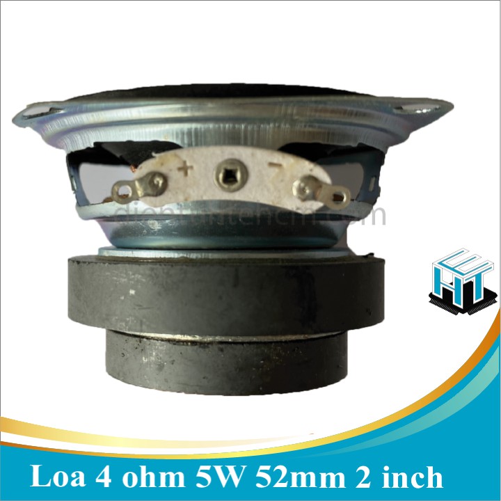 Loa 4 ohm 5W 52mm 2 inch củ loa kép