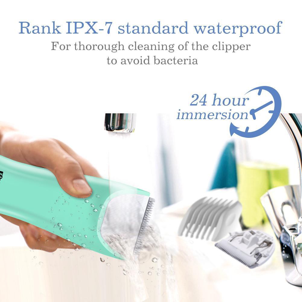 Tông Đơ Cắt Tóc Enssu Chống Thấm Nước Sạc Lại Được Cho Trẻ Em