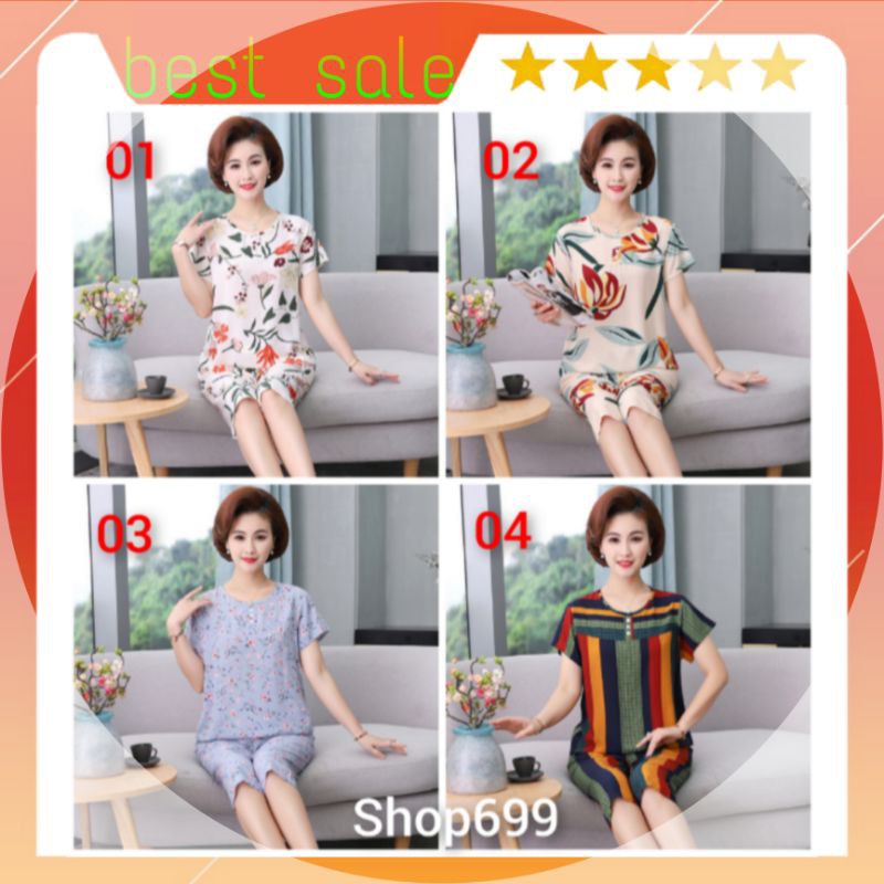 BỘ ĐỒ MẶC NHÀ CỦA MẸ (HÀNG QUẢNG CHÂU CAO CẤP)
