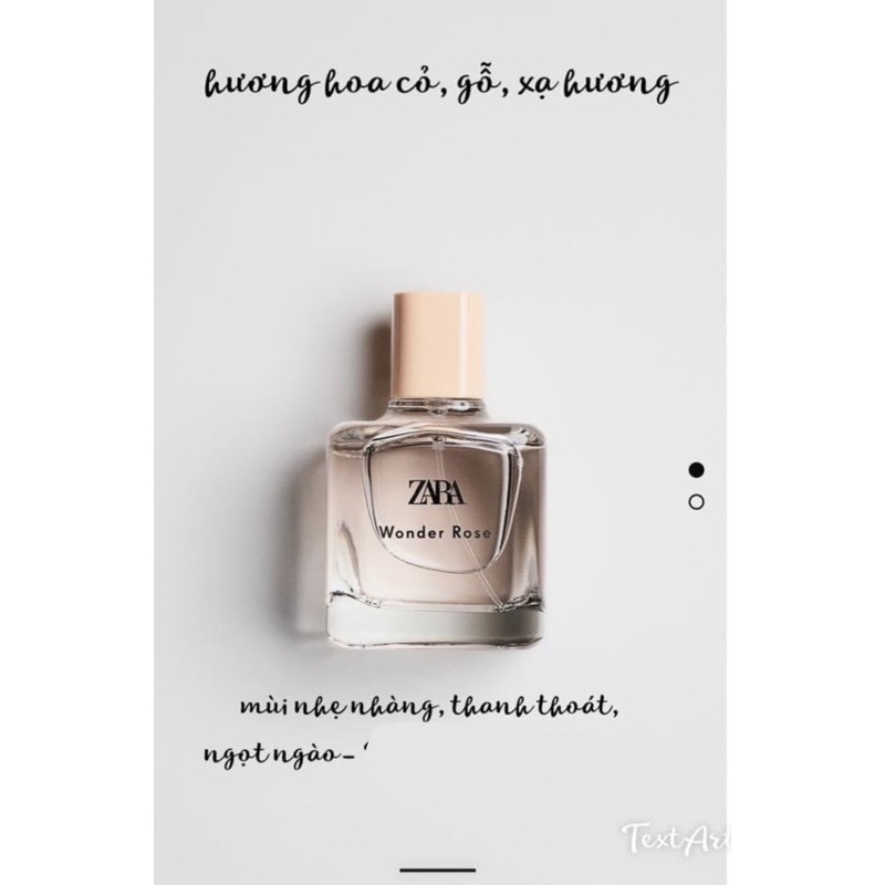 Nước hoa Zara Eau de Toiette, Eau de Cologne, Eau de Perfume