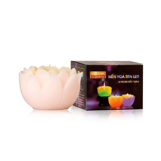NẾN HOA SEN NHẬT QUANG MINH CANDLE NQM9907