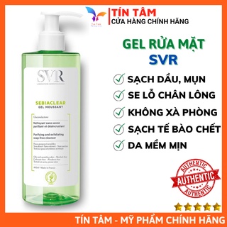 Sữa Rửa Mặt SVR Sebiaclear Pháp Cho Da Dầu, Mụn, Nhạy Cảm