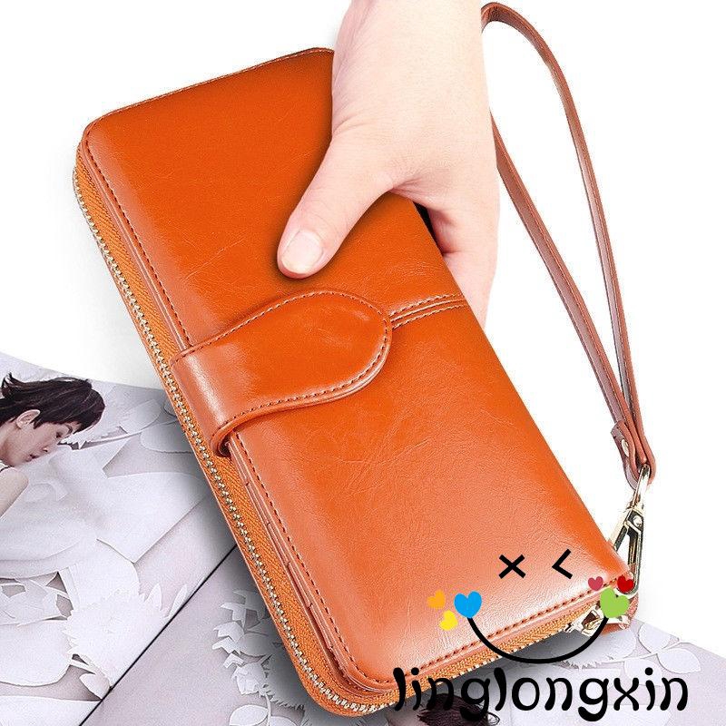 Ví cầm tay da nhiều ngăn tiện dụng chất lượng
