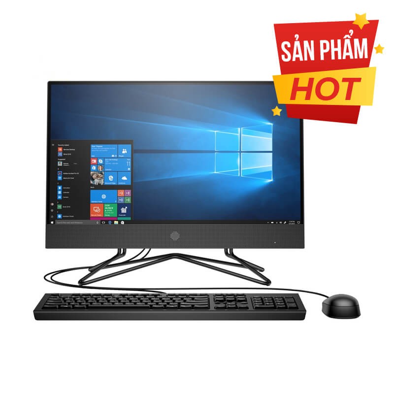 PC All In One HP 200 Pro G4 (2J861PA) Intel Core i5-10210U Ram 8GB SSD 256GB DVD RW 21.5 inch FHD Wifi +BT Win10H